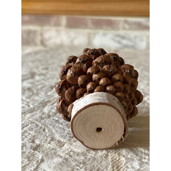Pinecone & Birch Place Card Holders - Set Of 10 Natural Rustic Table Decor - Picture 8 of 11